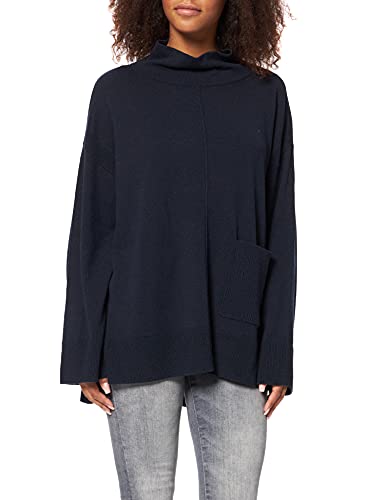 SAMOON Damen Rollkragen Pullover, Navy, 44 von Samoon