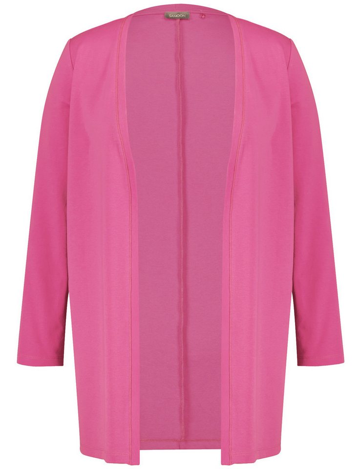 Samoon Strickpullover JACKE GEWIRKE von Samoon