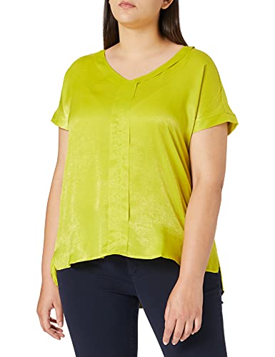 SAMOON Womens 1/2 Arm T-Shirt, Citronella, 46 von Samoon