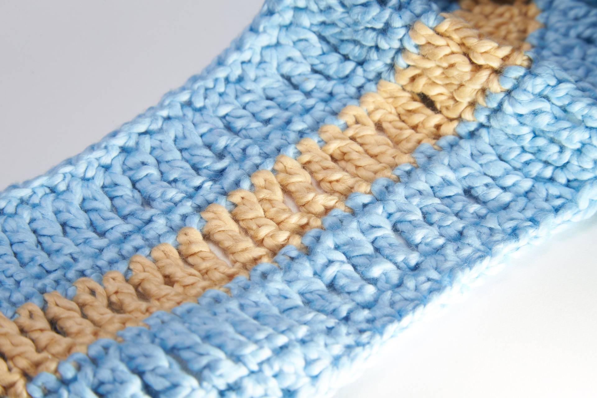 Bio Baumwolle Kleidung Infinity Schal, Blaubeere & Macadamia, Häkelschal, Frühlingsmode Schal von SamsCrochet