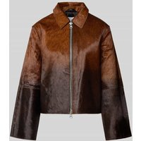 Samsøe Samsøe Jacke mit Umlegekragen Modell 'SALYLO' in Dunkelbraun, Größe L Samsøe Samsøe Jacke mit Umlegekragen Modell 'SALYLO' in Dunkelbraun, Größe L von Samsøe Samsøe