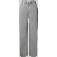 Samsøe Samsøe Jeans mit weitem Bein Modell 'SHELLY' in Mittelgrau Melange, Größe 32/32 Samsøe Samsøe Jeans mit weitem Bein Modell 'SHELLY' in Mittelgrau Melange, Größe 32/32 von Samsøe Samsøe