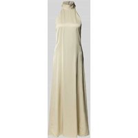Samsøe Samsøe Maxikleid aus Viskose mit Stehkragen in Hellgrau, Größe L Samsøe Samsøe Maxikleid aus Viskose mit Stehkragen in Hellgrau, Größe L von Samsøe Samsøe