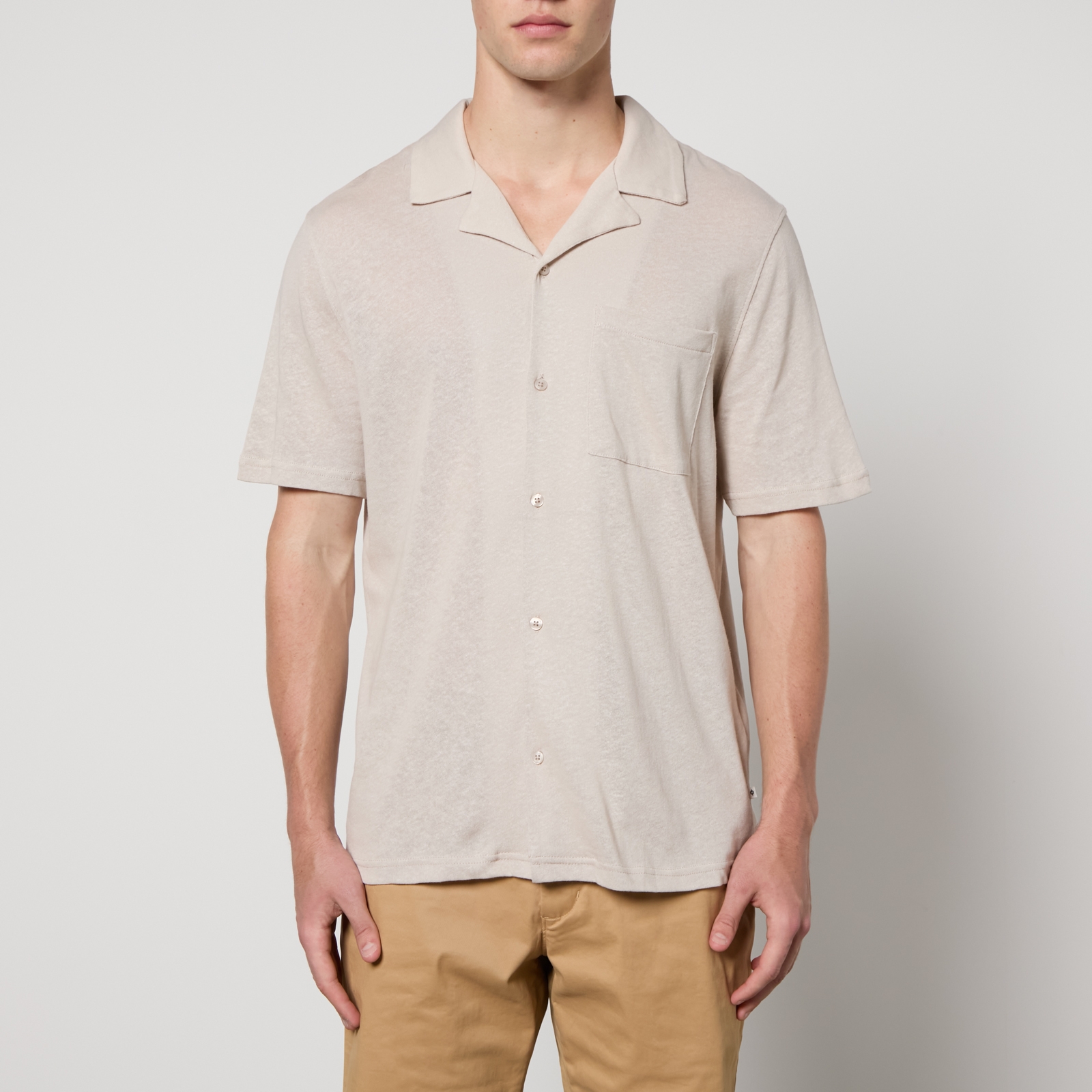 Samsøe Samsøe Samartin Brushed Cotton-Blend Shirt - S von Samsøe Samsøe