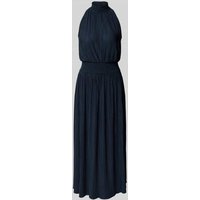 Samsøe Samsøe Midikleid mit Plisseefalten und Stehkragen Modell 'UMA' in Marine, Größe M Samsøe Samsøe Midikleid mit Plisseefalten und Stehkragen Modell 'UMA' in Marine, Größe M von Samsøe Samsøe