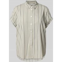 Samsøe Samsøe Regular Fit Bluse mit Knopfleiste Modell 'MAJAN' in Lind, Größe XL von Samsøe Samsøe