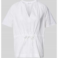 Samsøe Samsøe Regular Fit Bluse mit V-Ausschnitt Modell 'SATOMA' in Weiss, Größe M Samsøe Samsøe Regular Fit Bluse mit V-Ausschnitt Modell 'SATOMA' in Weiss, Größe M von Samsøe Samsøe