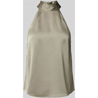 Samsøe Samsøe Regular Fit Blusentop mit Neckholder Modell 'SARHEO' in Oliv, Größe M Samsøe Samsøe Regular Fit Blusentop mit Neckholder Modell 'SARHEO' in Oliv, Größe M von Samsøe Samsøe