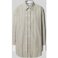 Samsøe Samsøe Relaxed Fit Bluse mit zweireihiger Knopfleiste Modell 'SALAS' in Lind, Größe XL von Samsøe Samsøe