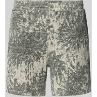 Samsøe Samsøe Shorts mit elastischem Bund Modell 'SAJABARI' in Mittelgrau Melange, Größe S von Samsøe Samsøe