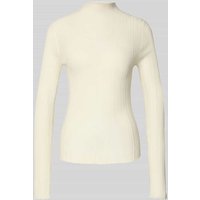 Samsøe Samsøe Strickpullover aus Wolle mit Strukturmuster Modell 'JOSE' in Offwhite, Größe S von Samsøe Samsøe