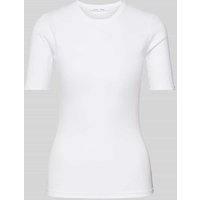 Samsøe Samsøe T-Shirt mit Rundhalsausschnitt Modell 'SAALEXO' in Weiss, Größe S von Samsøe Samsøe