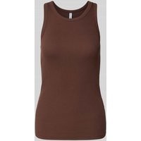 Samsøe Samsøe Tanktop mit Rundhalsausschnitt Modell 'ALEXO' in Mittelbraun, Größe L Samsøe Samsøe Tanktop mit Rundhalsausschnitt Modell 'ALEXO' in Mittelbraun, Größe L von Samsøe Samsøe