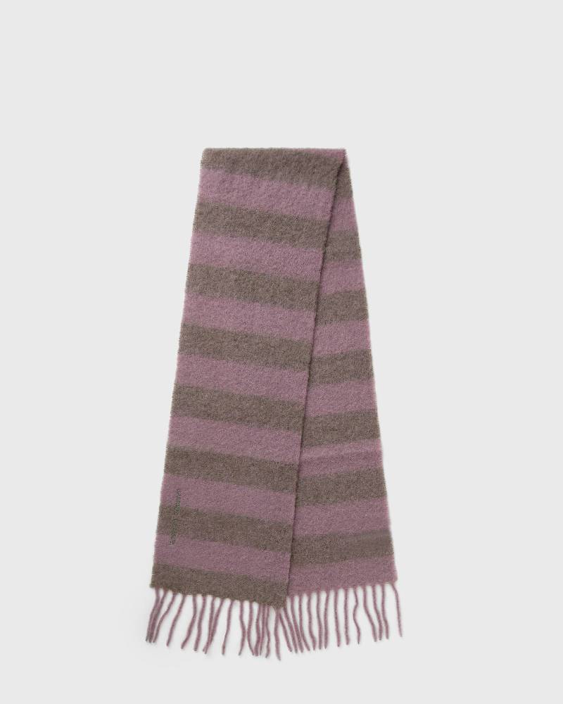 Samsøe & Samsøe ALEX SCARF 14856 women Scarves purple in Größe:ONE SIZE von Samsøe & Samsøe