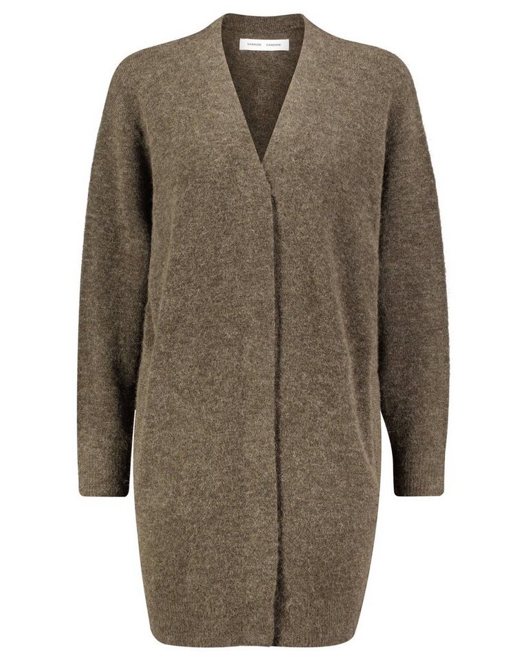 Samsoe & Samsoe Cardigan Damen Cardigan NOR mit Wolle (1-tlg) von Samsoe & Samsoe