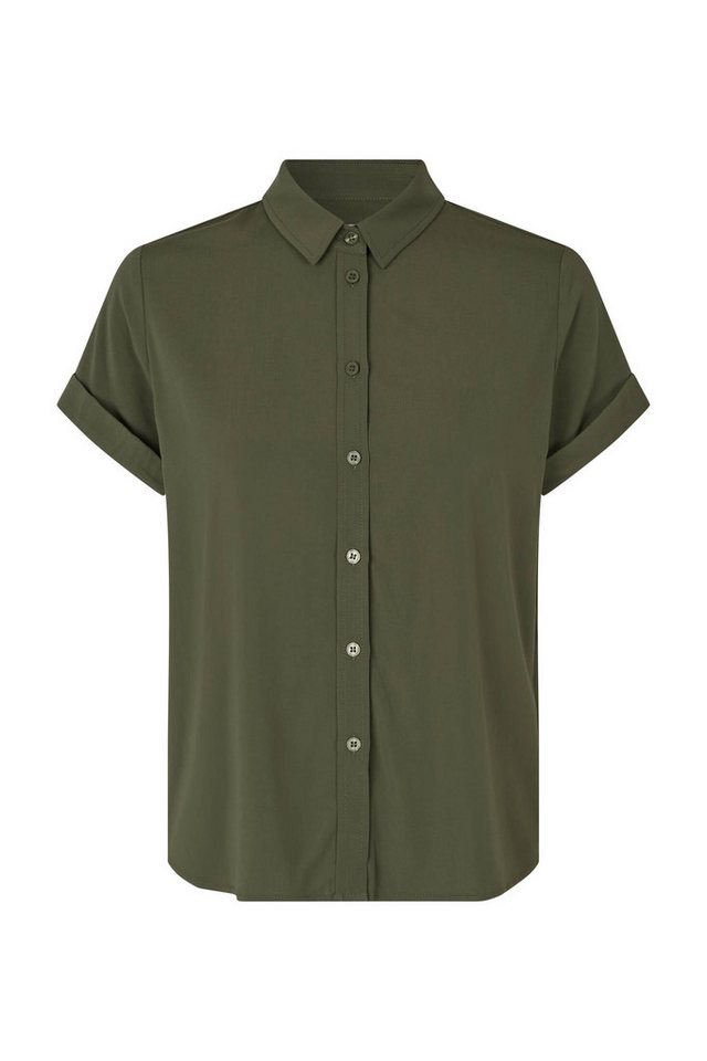 Samsoe & Samsoe Klassische Bluse Damen Bluse MAJAN Kurzarm (1-tlg) von Samsoe & Samsoe