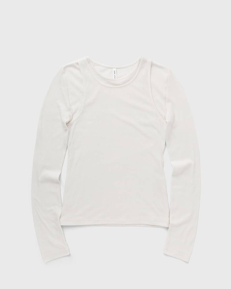 Samsøe & Samsøe SAAMBER LS TOP 15574 women Longsleeves beige in Größe:L von Samsøe & Samsøe