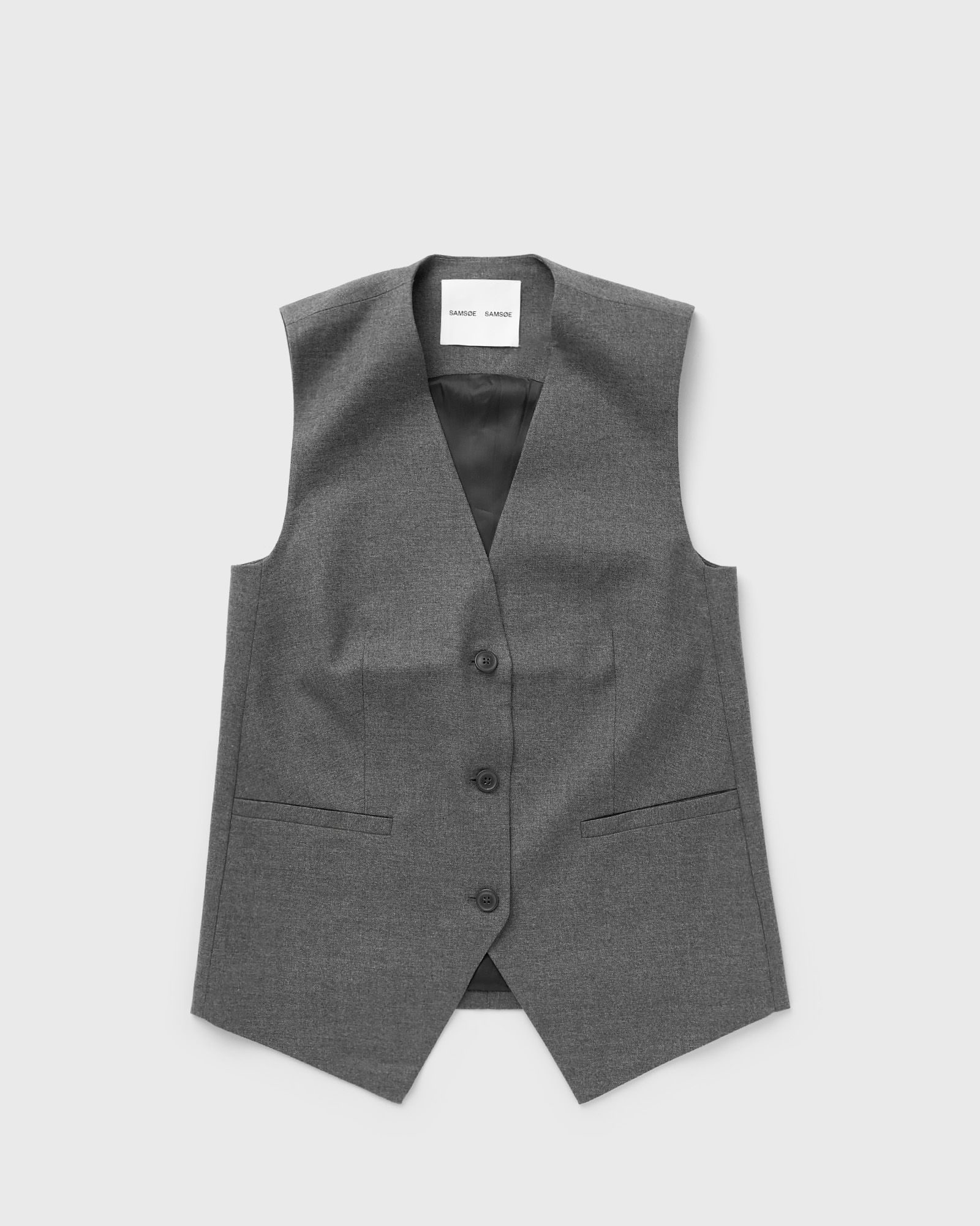 Samsøe & Samsøe SALENI VEST 14930 women Vests grey in Größe:M von Samsøe & Samsøe