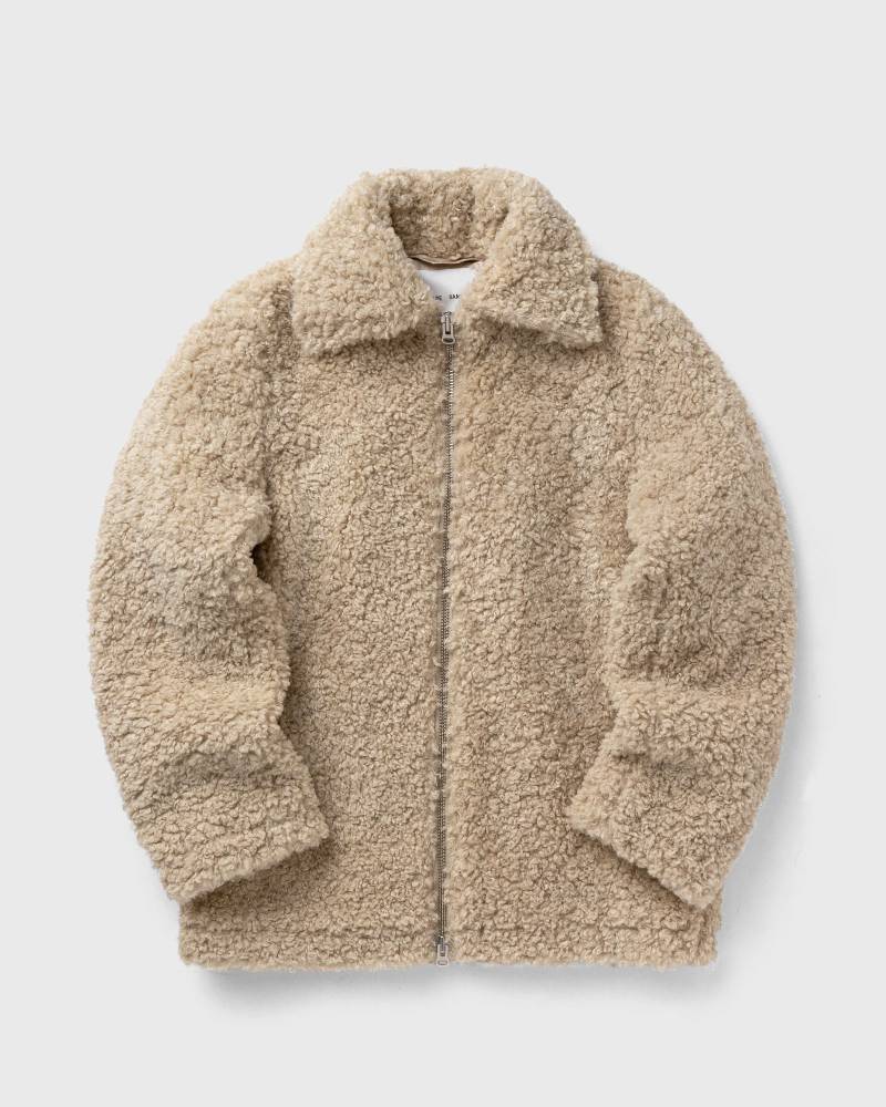 Samsøe & Samsøe SALILLY JACKET 15443 women Fleece Jackets beige in Größe:L von Samsøe & Samsøe
