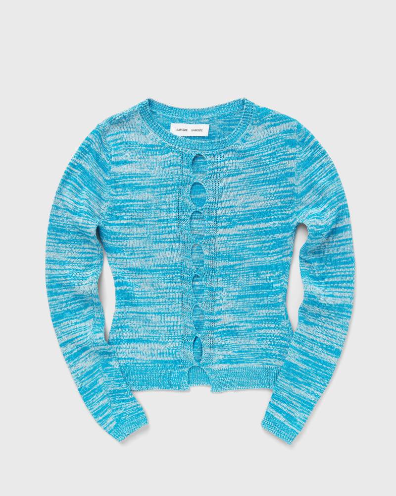 Samsøe & Samsøe SALYA SWEATER 15177 women Sweatshirts blue in Größe:L von Samsøe & Samsøe