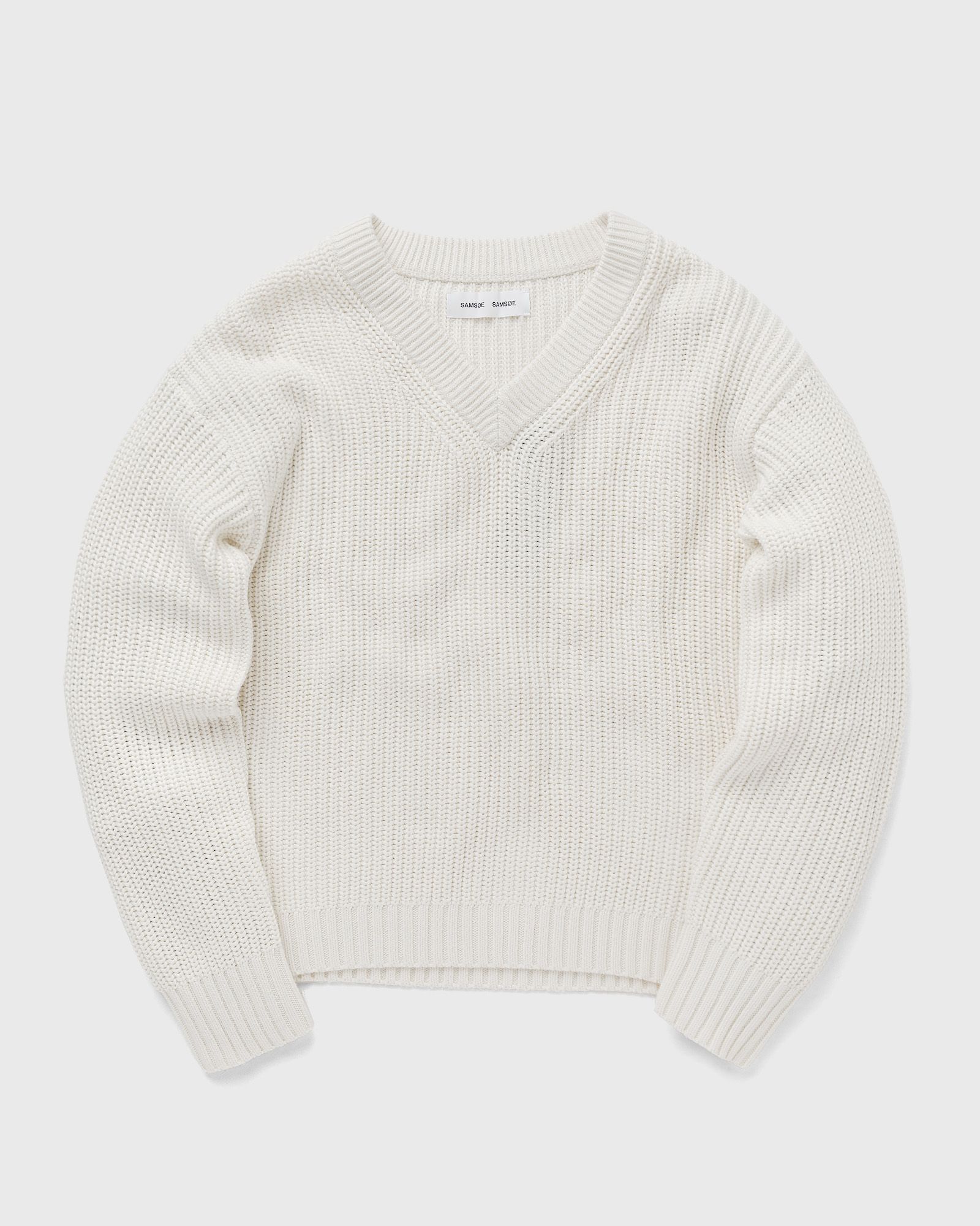 Samsøe & Samsøe SARAILA V-NECK 12923 women Pullovers white in Größe:S von Samsøe & Samsøe