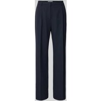 Samsøe Samsøe Straight Leg Stoffhose mit Bundfalten Modell 'RAMONA' in Marine, Größe M Samsøe Samsøe Straight Leg Stoffhose mit Bundfalten Modell 'RAMONA' in Marine, Größe M von Samsøe Samsøe