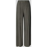 Samsøe Samsøe Straight Leg Stoffhose mit Plisseefalten Modell 'UMA' in Schlamm, Größe XL Samsøe Samsøe Straight Leg Stoffhose mit Plisseefalten Modell 'UMA' in Schlamm, Größe XL von Samsøe Samsøe