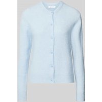 Samsøe Samsøe Strickjacke mit Knopfleiste in Hellblau, Größe M von Samsøe Samsøe