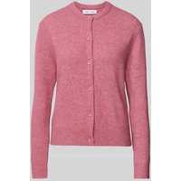 Samsøe Samsøe Strickjacke mit Knopfleiste in Rose, Größe S von Samsøe Samsøe
