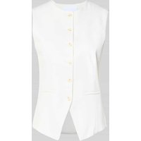 Samsøe Samsøe Weste mit Rundhalsausschnitt Modell 'SARUMA' in Offwhite, Größe M von Samsøe Samsøe