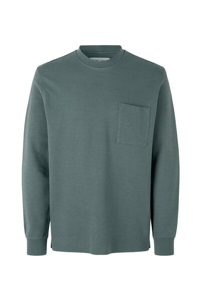 Samsøe Samsøe Basic Sweatshirt - Madsen Crew Neck- aus Bio-Baumwolle von Samsøe Samsøe