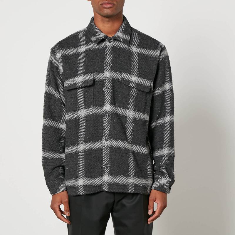 Samsøe Samsøe Castor Tweed Overshirt - M von Samsøe Samsøe