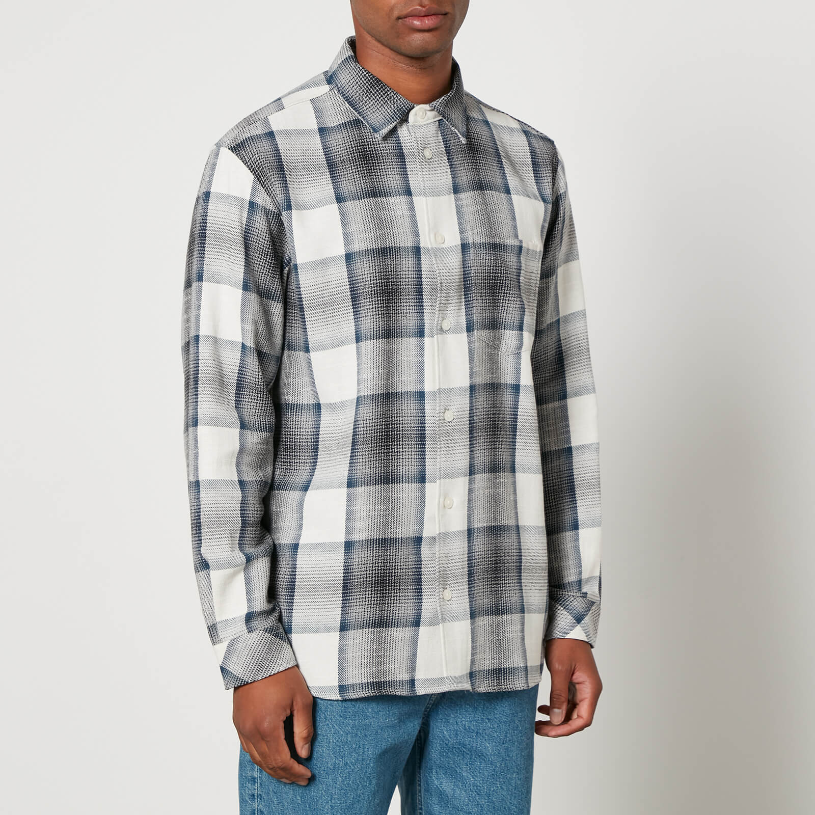 Samsøe Samsøe Damon Cotton-Blend Shirt - L von Samsøe Samsøe