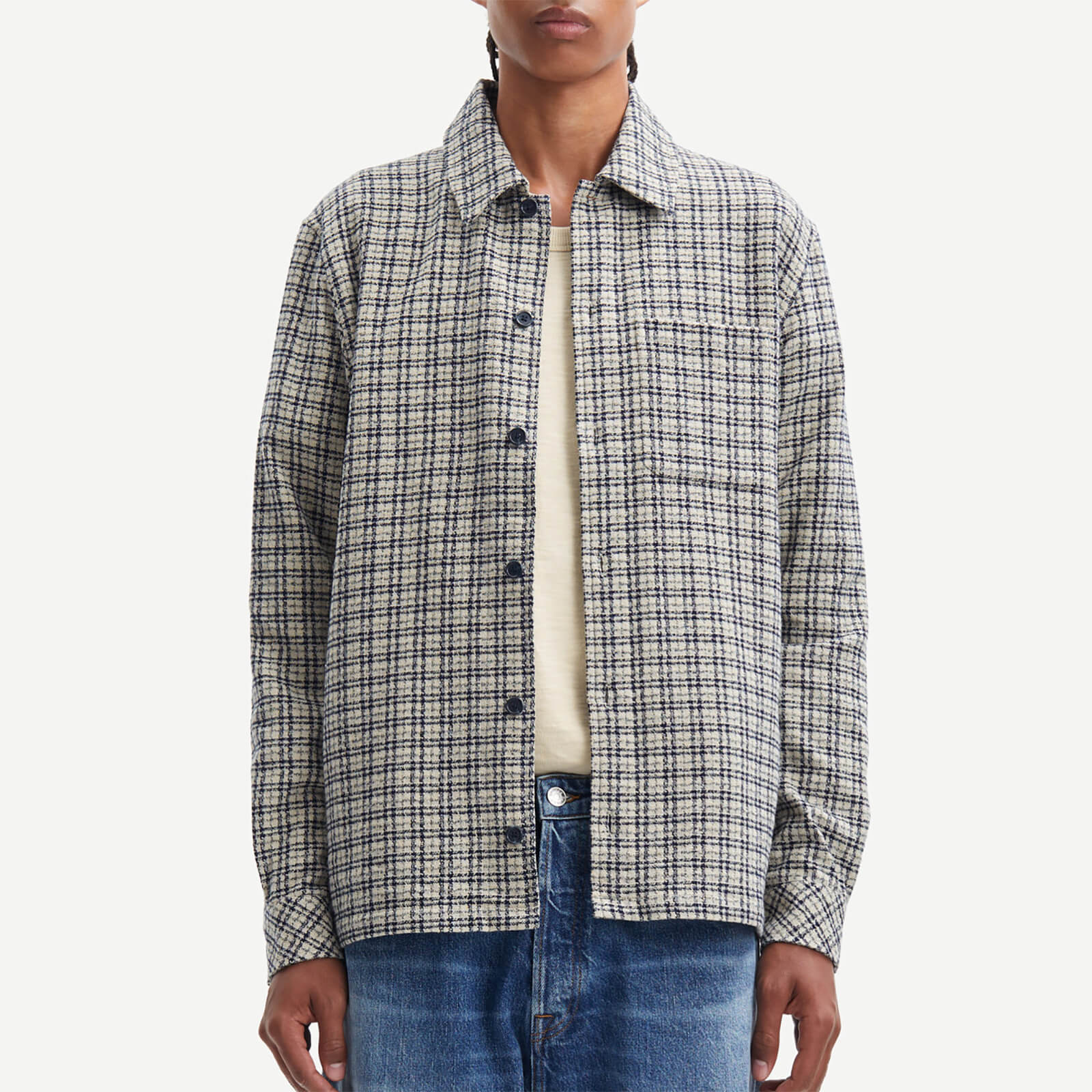 Samsøe Samsøe Taka Checked Organic Cotton Shirt - XXL von Samsøe Samsøe