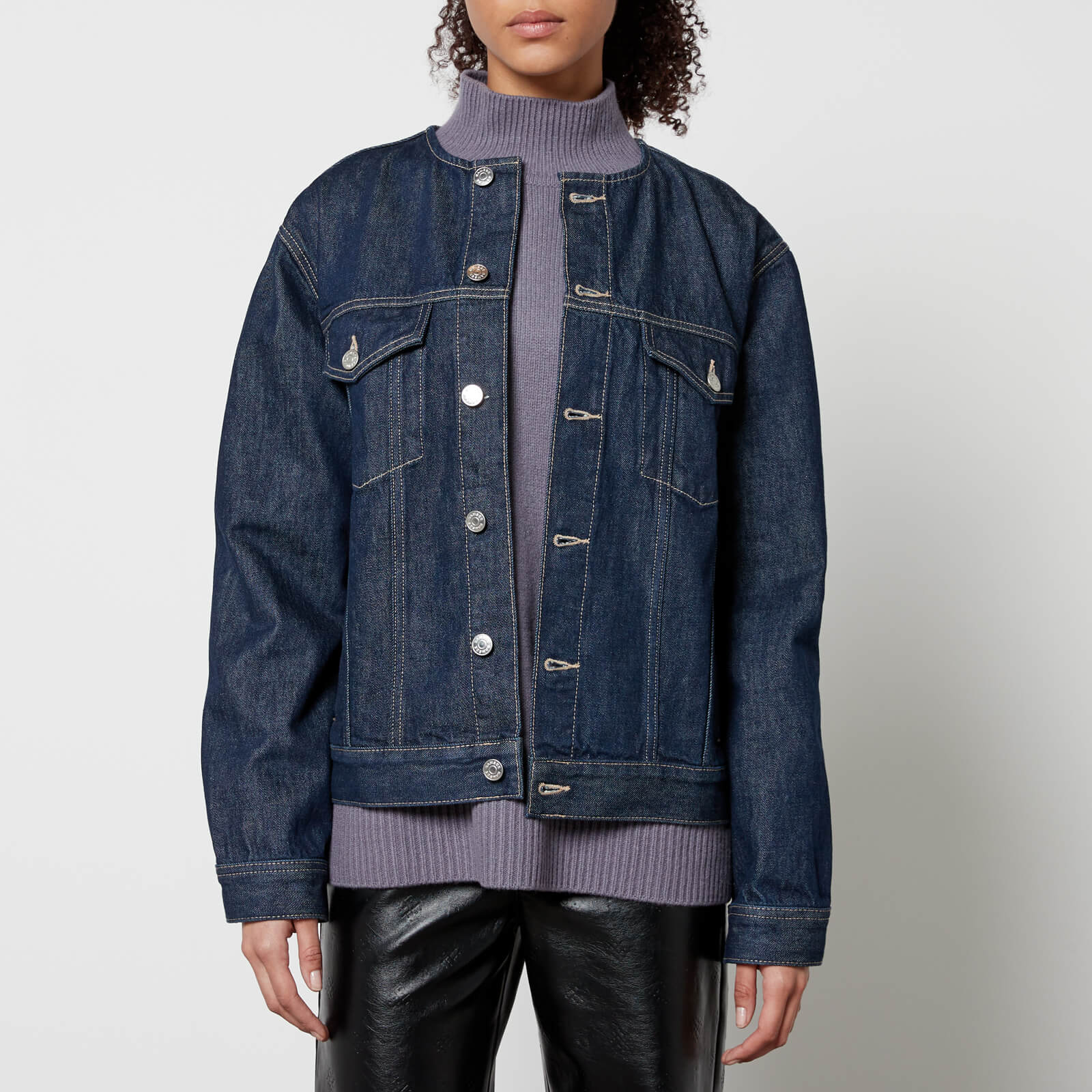 Samsøe Samsøe Davona 15059 Organic Denim Jacket - XL von Samsøe Samsøe