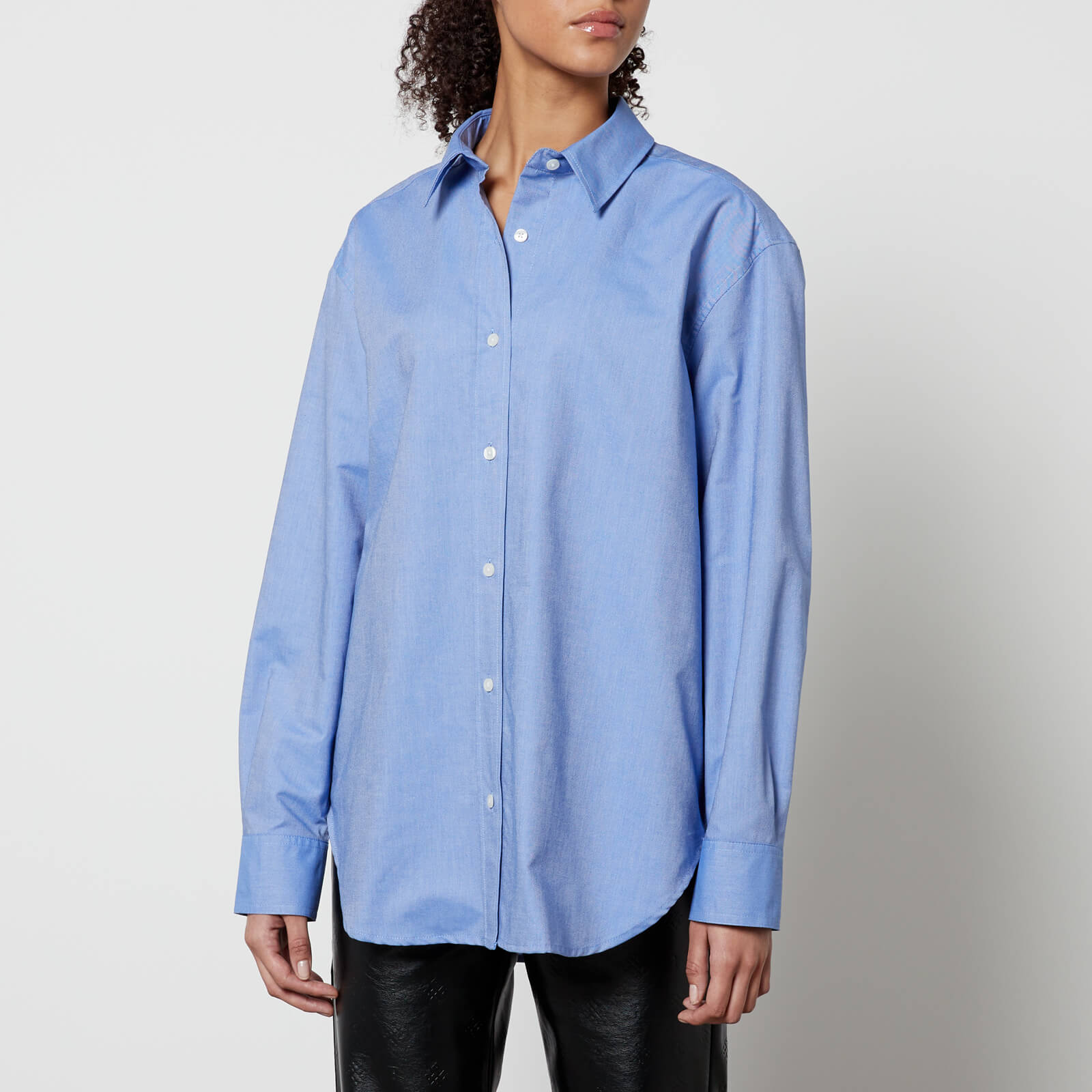 Samsøe Samsøe Lova 15041 Oxford Organic Cotton Shirt - M von Samsøe Samsøe