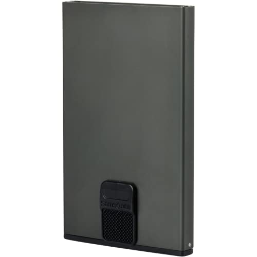 Samsonite Alu Fit - Aluminium Kreditkartenetui mit RFID und NFC Schutz, Smart Wallet, Platz für bis zu 6 Karten, 10.2 cm, Anthrazit (Anthracite) Samsonite Alu Fit - Aluminium Kreditkartenetui mit RFID und NFC Schutz, Smart Wallet, Platz für bis zu 6 Karten, 10.2 cm, Anthrazit (Anthracite) von Samsonite