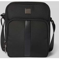 SAMSONITE Handtasche mit Label-Detail Modell 'SACKSQUARE' in Black, Größe 1 von Samsonite