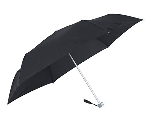 Samsonite Rain Pro 3 Section Manual Flat Regenschirm 24 cm, Black von Samsonite
