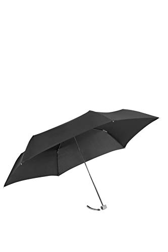 Samsonite Rain Pro 3 Section Manual Ultra Mini Flat Regenschirm 22,5 cm, Black von Samsonite