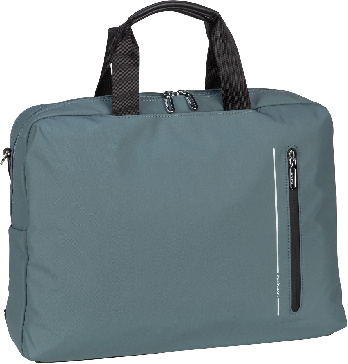 Samsonite Ongoing Bailhandle 15.6'' 2 Comp  in Petrol (15 Liter), Aktentasche von Samsonite