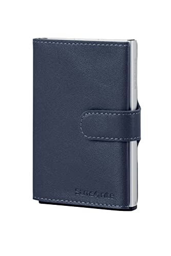 Samsonite Alu Fit SLG - Geldbörse, 10.2 cm, Blau (Blue) von Samsonite