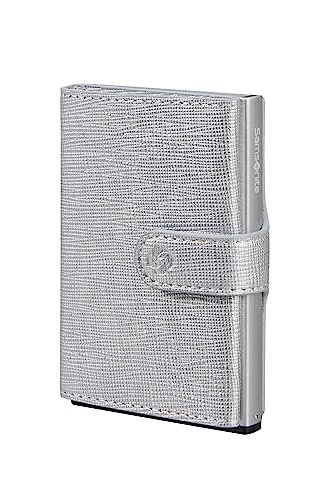 Samsonite Alu Fit SLG - Geldbörse, 10.2 cm, Silber (Silver) von Samsonite