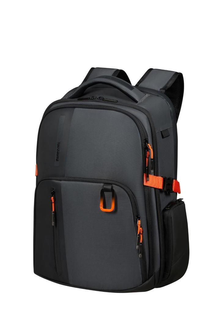 Samsonite - BIZ2GO Computerrucksack Backpack 15.6 Daytrip Graphite-Apricot Grau von Samsonite