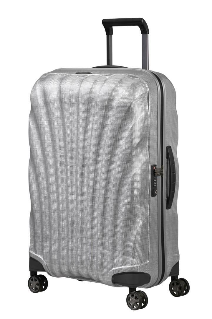 Samsonite - C-LITE 4Rad-Schalentrolley Spinner 69 Ltd Aluminium Silber von Samsonite