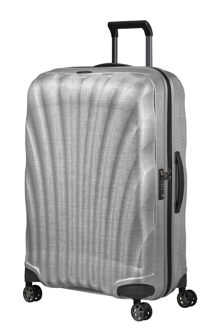 Samsonite - C-LITE 4Rad-Schalentrolley Spinner 75 Ltd Aluminium Silber von Samsonite