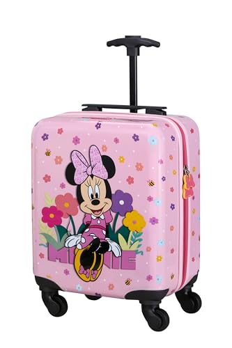 Samsonite Daydream Disney — Minnie Mouse Roulette-Koffer für Kinder, 45 x 33 x 20 cm, 24 l — Hartes Handgepäck, geeignet für die meisten Fluggesellschaften, einschließlich easyJet — mit 4 Rädern — Minnie Flower Power von Samsonite