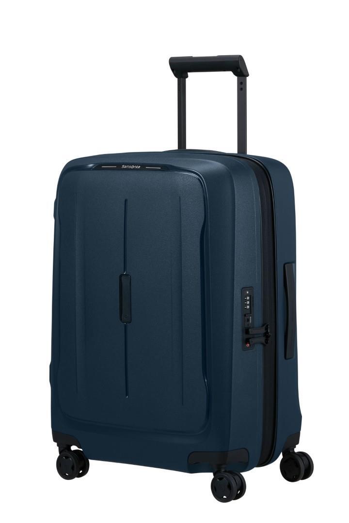 Samsonite - ESSENS 2+4R-Schalentrolley Spinner 55 Exp Zip Midnight Blue Dunkelblau - Gr. - 75 von Samsonite