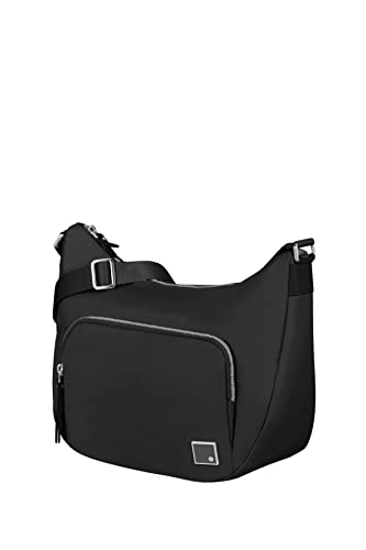 Samsonite Essentially Karissa - Schultertasche M, 36 cm, Schwarz (Black) von Samsonite