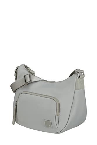 Samsonite Essentially Karissa - Schultertasche S, 29 cm, Grau (Dove Grey) von Samsonite